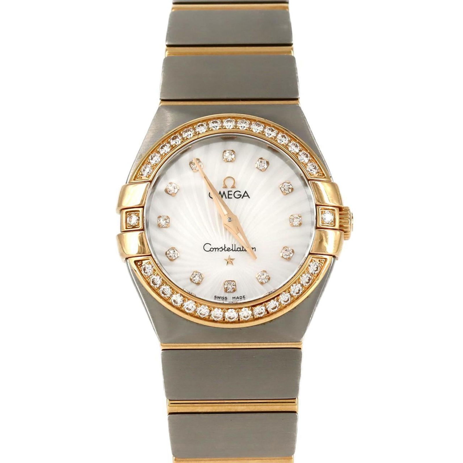 Wristwatch Omega: Wristwatch Omega This listing features Wristwatch Omega. Item specifics are provided below. Item Specifics: Brand: Omega Type: Wristwatch Gender: Women Material (Case): Pink Gold, Stainless Steel Mate