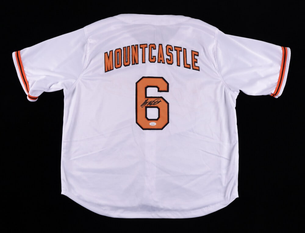 162016 Ryan Mountcastle Signed/ Auto Orioles Custom Baseball Jersey Beckett: 162016 Ryan Mountcastle Signed/ Auto Orioles Custom Baseball Jersey Beckett This listing features 162016 Ryan Mountcastle Signed/ Auto Orioles Custom Baseball Jersey Beckett. Item specifics are provid