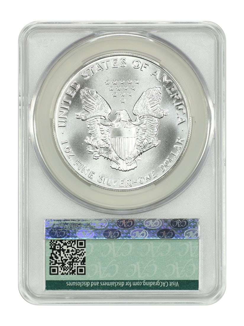 Silver Eagles - 1991 $1 Silver Eagle CACG MS69 - 2