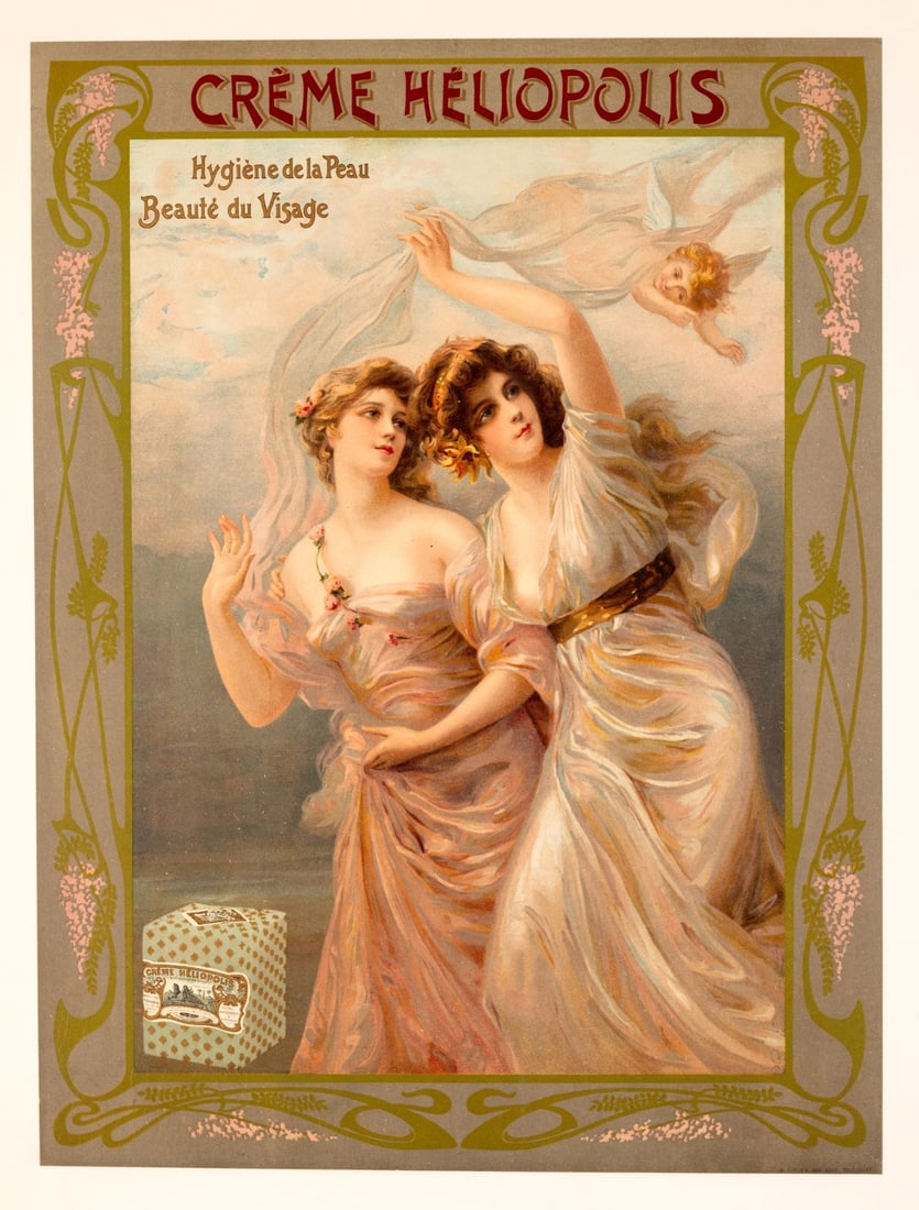 1890'S Beauty Products - Heliopolis Crme Skin Cream - Art Nouveau Skin Cream: 1890'S Beauty Products - Heliopolis Crme Skin Cream - Art Nouveau Skin Cream This listing features 1890'S Beauty Products - Heliopolis Crme Skin Cream - Art Nouveau Skin Cream. Item specifics are prov
