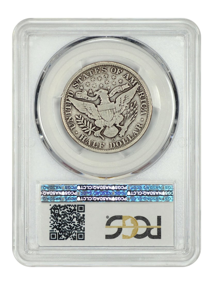 Barber Half Dollar - 1908-O 50C PCGS Fine 12 - 2