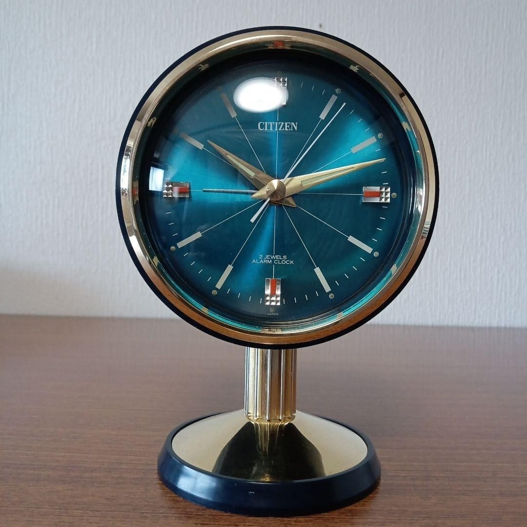 Tested 70's CITIZEN Manual Winding Clock Space Age Japan Retro Vintage Interior: Tested 70's CITIZEN Manual Winding Clock Space Age Japan Retro Vintage Interior This listing features Tested 70's CITIZEN Manual Winding Clock Space Age Japan Retro Vintage Interior. Item specifics ar