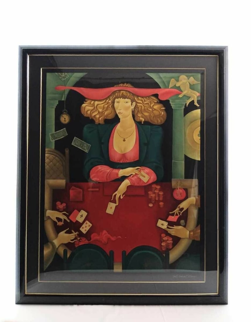 art Janet and Emmanuel Snitkovsky " Blackjack "Original Serigraph Ukrainian: art Janet and Emmanuel Snitkovsky " Blackjack "Original Serigraph Ukrainian This listing features art Janet and Emmanuel Snitkovsky " Blackjack "Original Serigraph Ukrainian. Item specifics are provid