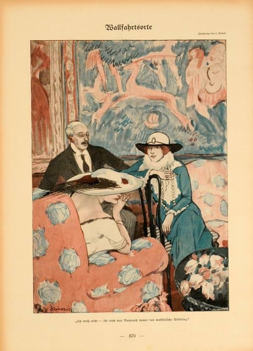 Original Simplicissimus 1913 By Kainer Wallfahrstsorte On Linen: Original Simplicissimus 1913 By Kainer Wallfahrstsorte On Linen This listing features Original Simplicissimus 1913 By Kainer Wallfahrstsorte On Linen. Item specifics are provided below. Item Specifics