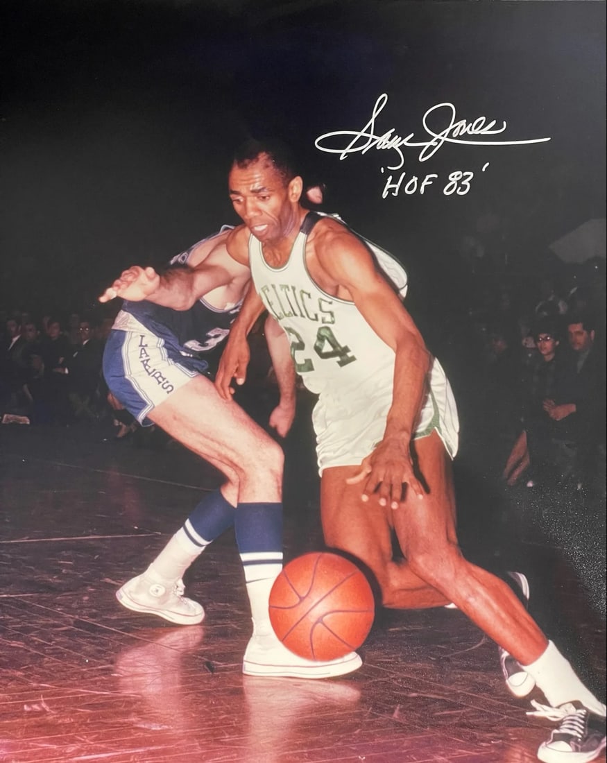 Photo Sam Jones Autographed 16x20 Basketball: Photo Sam Jones Autographed 16x20 Basketball This listing features Photo Sam Jones Autographed 16x20 Basketball. Item specifics are provided below. Item Specifics: Country Of Origin: United States Sam