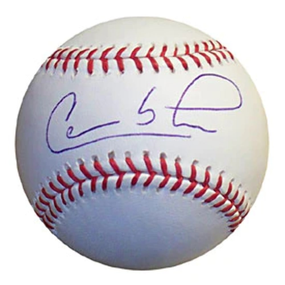 Baseball Carlos Lee Autographed Major League (1 of 1)