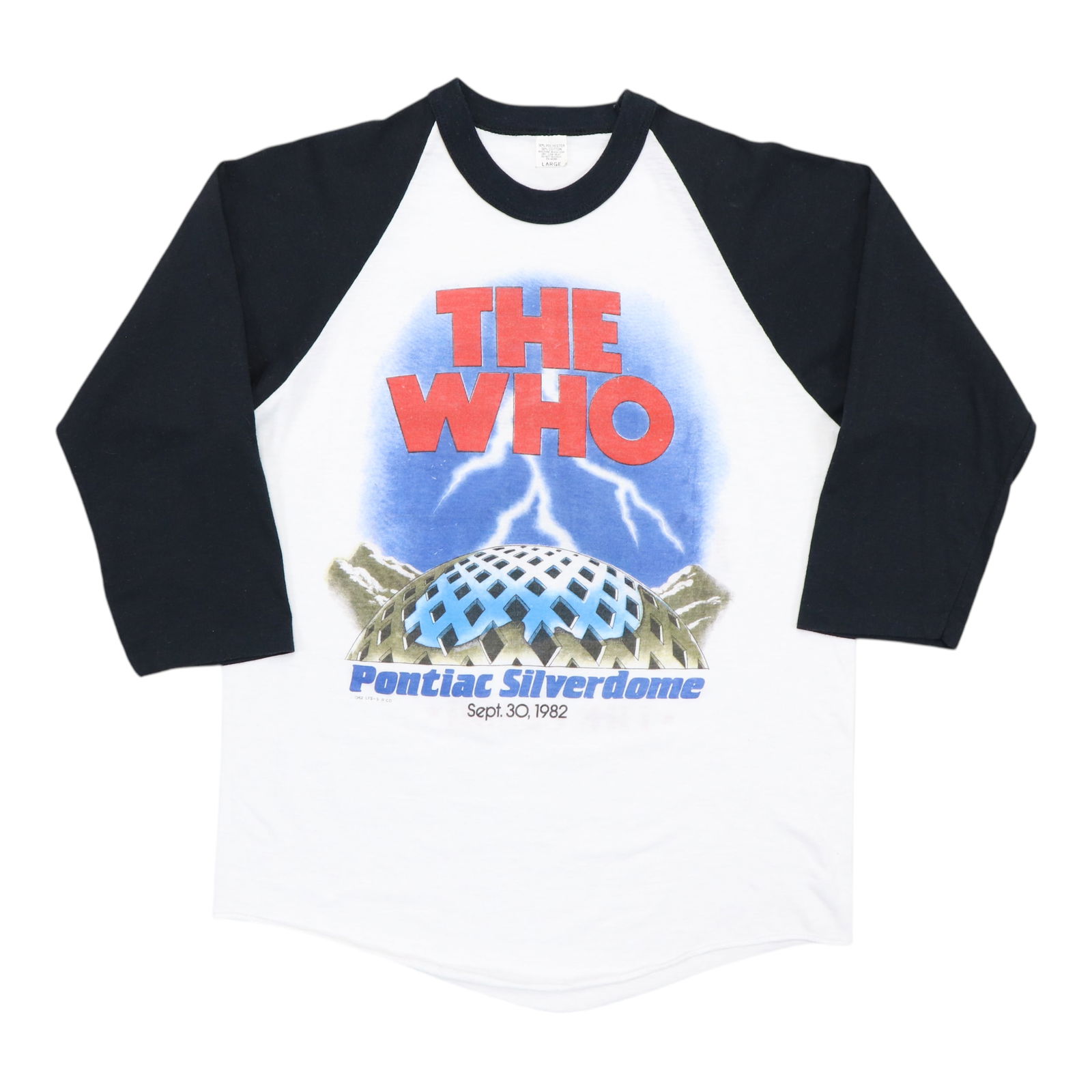 Shirt 1982 The Who The Clash Tour Jersey: Shirt 1982 The Who The Clash Tour Jersey This listing features Shirt 1982 The Who The Clash Tour Jersey. Item specifics are provided below. Item Specifics: Size: Large Tag Size: Large Material: 50/50