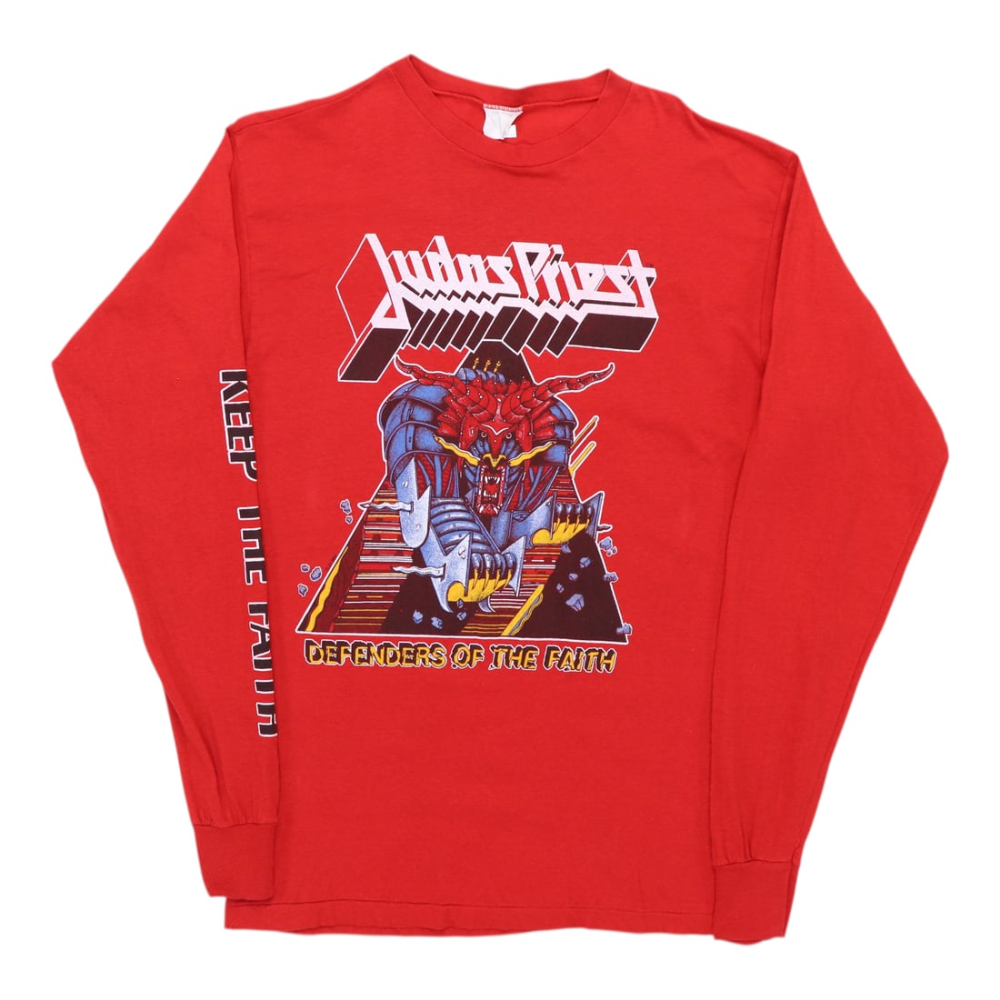 Shirt 1984 Judas Priest Defenders Of The Faith Long Sleeve Tour: Shirt 1984 Judas Priest Defenders Of The Faith Long Sleeve Tour This listing features Shirt 1984 Judas Priest Defenders Of The Faith Long Sleeve Tour. Item specifics are provided below. Item Specifics