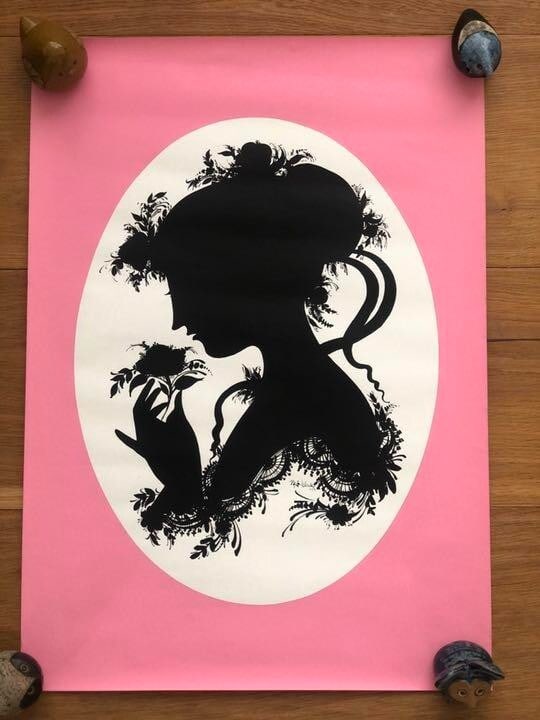 Pink Bjorn Wiinblad Original Art Poster Signed Sheet only Women Portlait: Pink Bjorn Wiinblad Original Art Poster Signed Sheet only Women Portlait This listing features Pink Bjorn Wiinblad Original Art Poster Signed Sheet only Women Portlait. Item specifics are provided bel