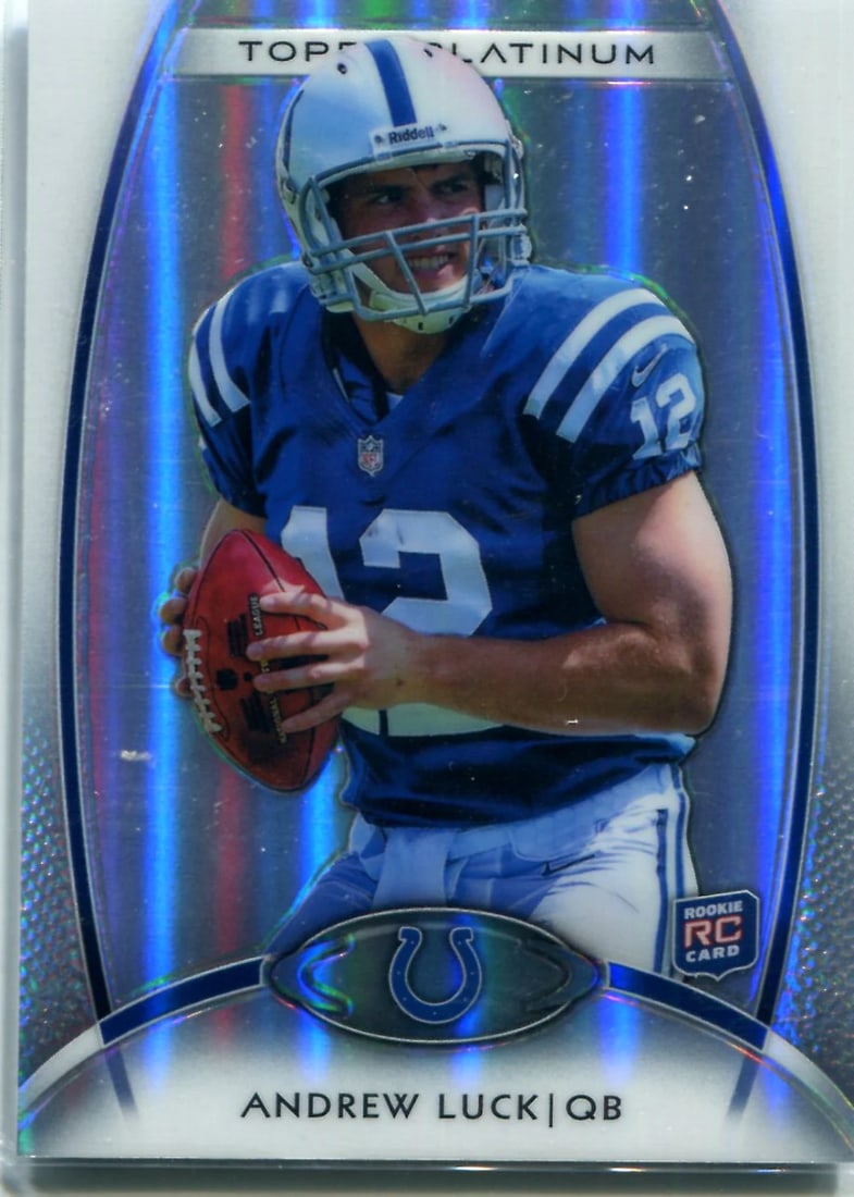 Card Andrew Luck 2012 Topps Platinum Rookie (1 of 1)
