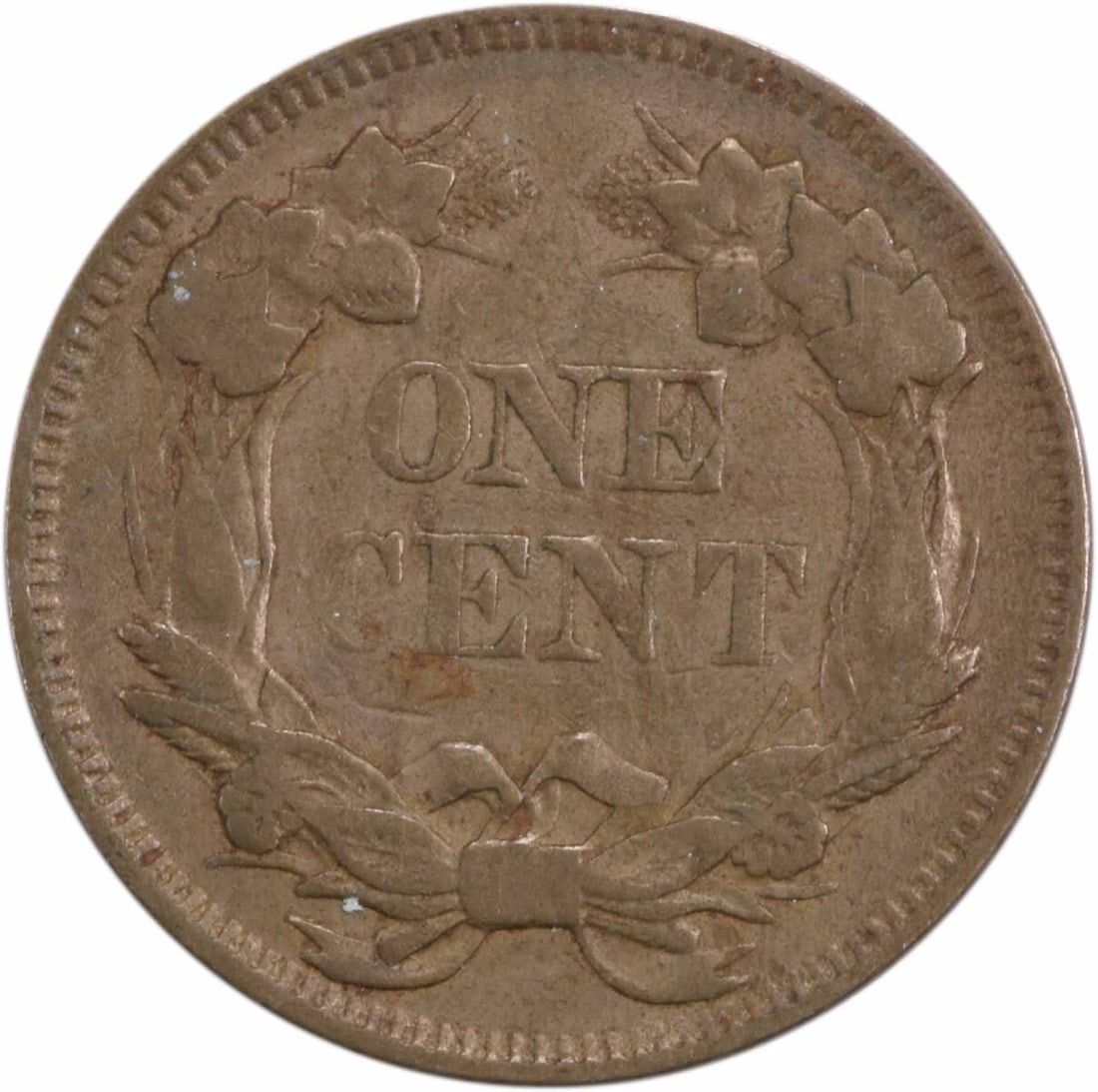 Uncertified 1857 Flying Eagle Cent EF - 2