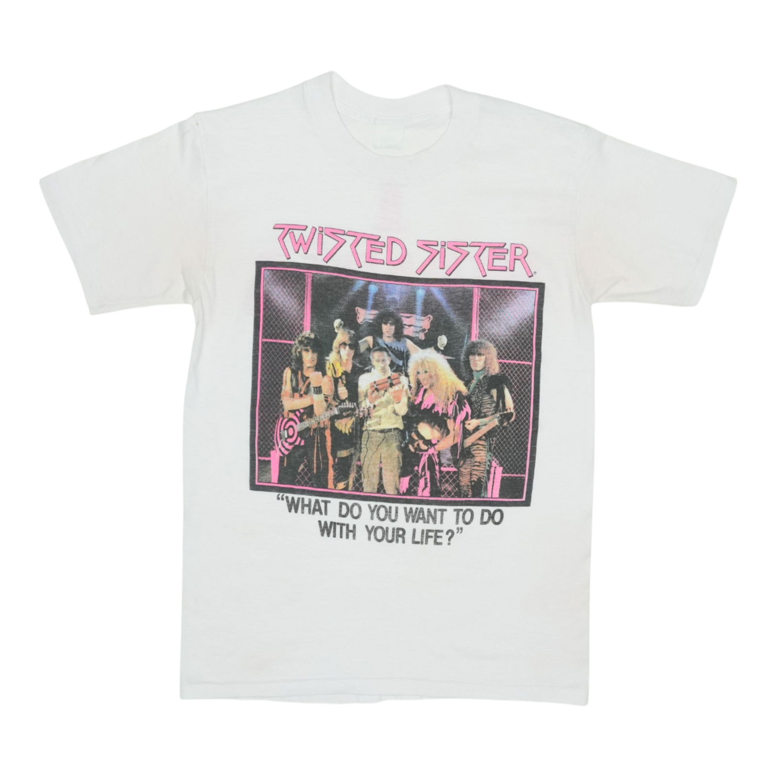 Shirt 1984 Twisted Sister I Wanna Rock: Shirt 1984 Twisted Sister I Wanna Rock This listing features Shirt 1984 Twisted Sister I Wanna Rock. Item specifics are provided below. Item Specifics: Size: Unreadable Tag Size: Unreadable Material: