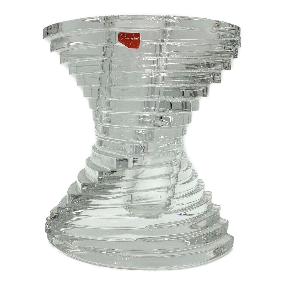 Rare Baccarat Vase Spiral Twisted Crystal Clear Glass H 7.1 inches With Box: Rare Baccarat Vase Spiral Twisted Crystal Clear Glass H 7.1 inches With Box This listing features Rare Baccarat Vase Spiral Twisted Crystal Clear Glass H 7.1 inches With Box. Item specifics are provid