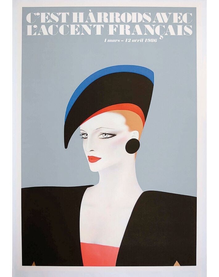 Rare Cest Harrods Avec L'Accent Francais Razzia Poster Original Serigraph 1986: Rare Cest Harrods Avec L'Accent Francais Razzia Poster Original Serigraph 1986 This listing features Rare Cest Harrods Avec L'Accent Francais Razzia Poster Original Serigraph 1986. Item specifics are