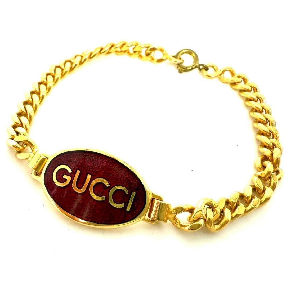 Rare Old Gucci Red Chain Bracelet 6.10 inches in: Rare Old Gucci Red Chain Bracelet 6.10 inches in This listing features Rare Old Gucci Red Chain Bracelet 6.10 inches in. Item specifics are provided below. Item Specifics: Brand: Gucci Type: Bracelet