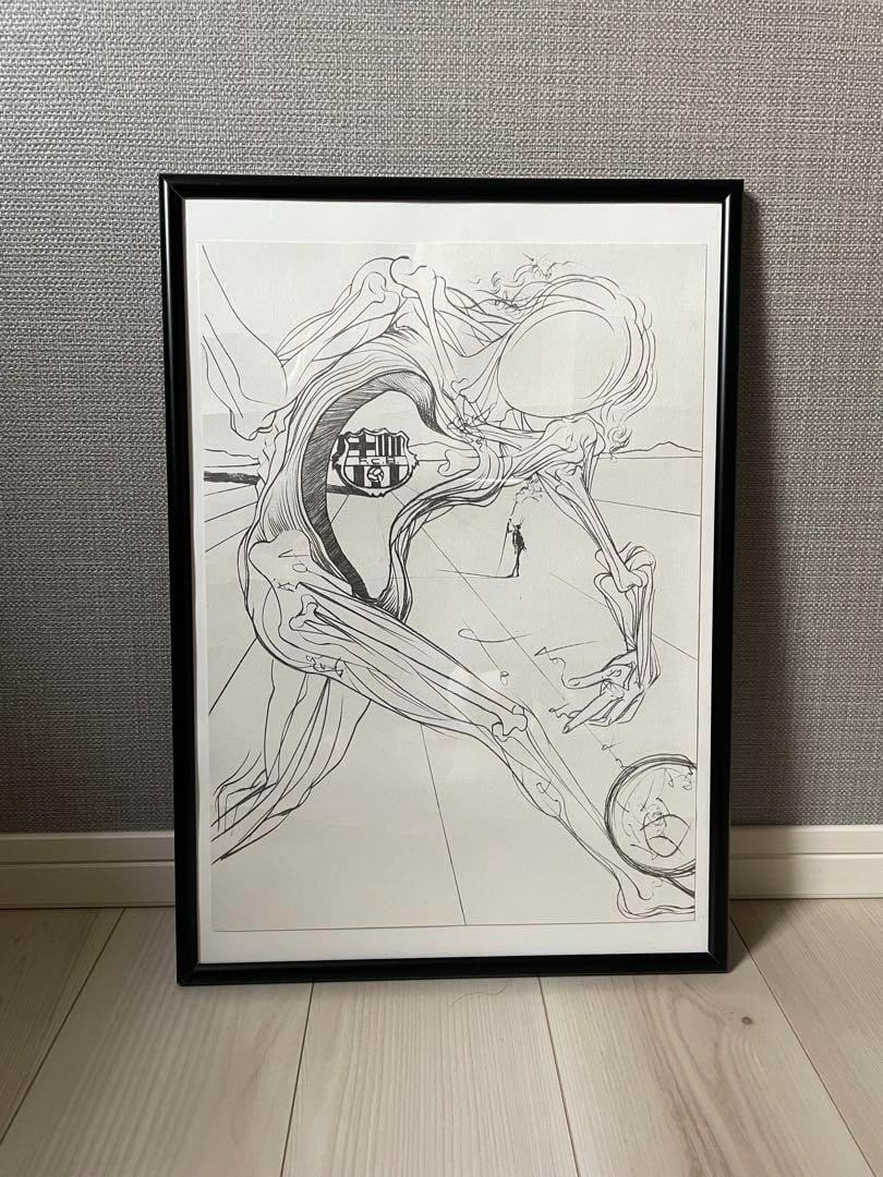 Numbered SALVADOR DALI FC Barcelona Poster Framed Limited edition Of 1000: Numbered SALVADOR DALI FC Barcelona Poster Framed Limited edition Of 1000 This listing features Numbered SALVADOR DALI FC Barcelona Poster Framed Limited edition Of 1000. Item specifics are provided b