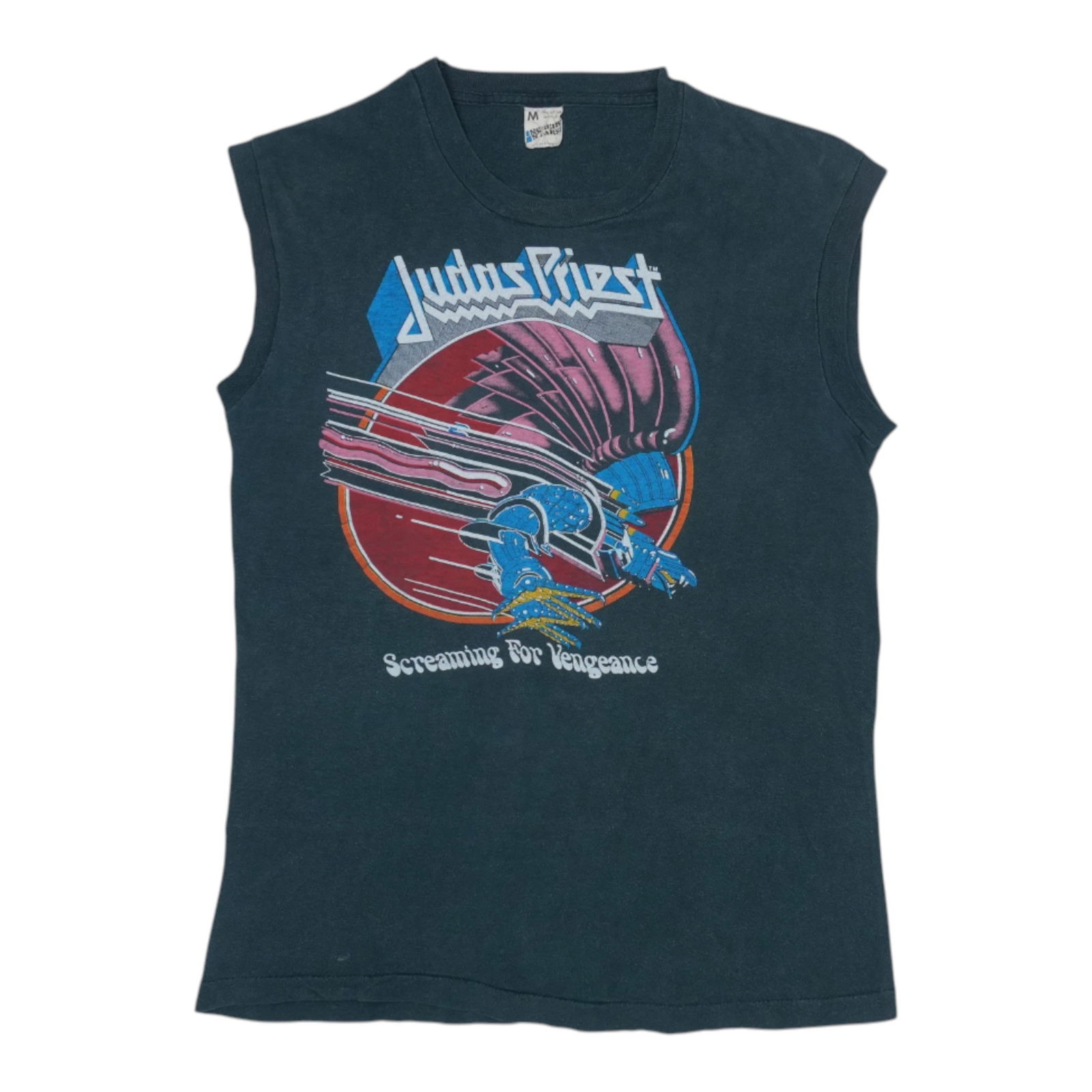 Shirt 1982 Judas Priest Screaming For Vengeance Tour Sleeveless: Shirt 1982 Judas Priest Screaming For Vengeance Tour Sleeveless This listing features Shirt 1982 Judas Priest Screaming For Vengeance Tour Sleeveless. Item specifics are provided below. Item Specifics