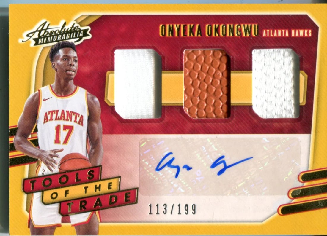199 Onyeka Okongwu 2021 Panini Absolute Tools Of The Trade Autographed Card #159/: 199 Onyeka Okongwu 2021 Panini Absolute Tools Of The Trade Autographed Card #159/ This listing features 199 Onyeka Okongwu 2021 Panini Absolute Tools Of The Trade Autographed Card #159/. Item specific