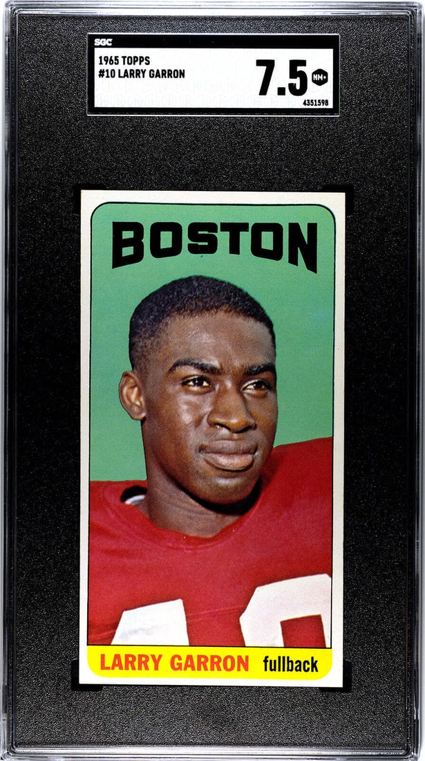 7.5 Larry Garron 1965 Topps #10 SGC (1 of 2)