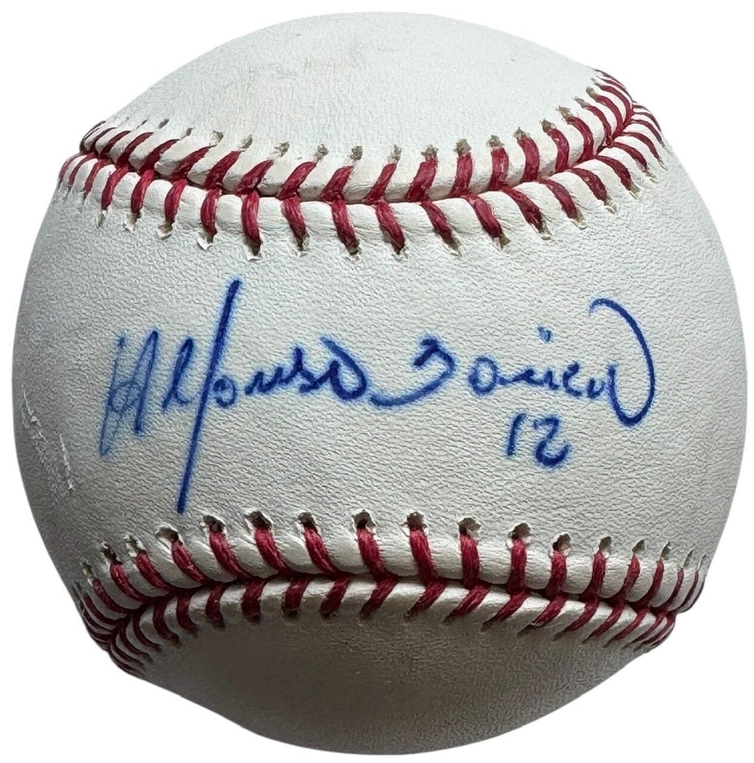Baseball Alfonso Soriano Autographed Official Major League: Baseball Alfonso Soriano Autographed Official Major League This listing features Baseball Alfonso Soriano Autographed Official Major League. Item specifics are provided below. Item Specifics: Alfonso