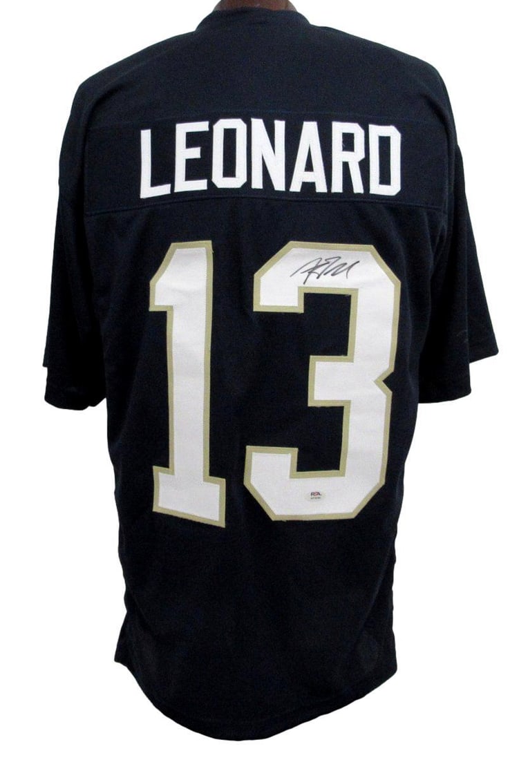 195625 Riley Leonard Signed/ Auto Navy Custom Football Jersey Notre Dame PSA/ DNA: 195625 Riley Leonard Signed/ Auto Navy Custom Football Jersey Notre Dame PSA/ DNA This listing features 195625 Riley Leonard Signed/ Auto Navy Custom Football Jersey Notre Dame PSA/ DNA. Item specific