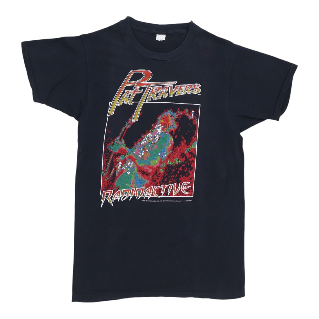 Shirt 1981 Pat Travers Radioactive World Tour: Shirt 1981 Pat Travers Radioactive World Tour This listing features Shirt 1981 Pat Travers Radioactive World Tour. Item specifics are provided below. Item Specifics: Size: Medium Tag Size: Medium Mate