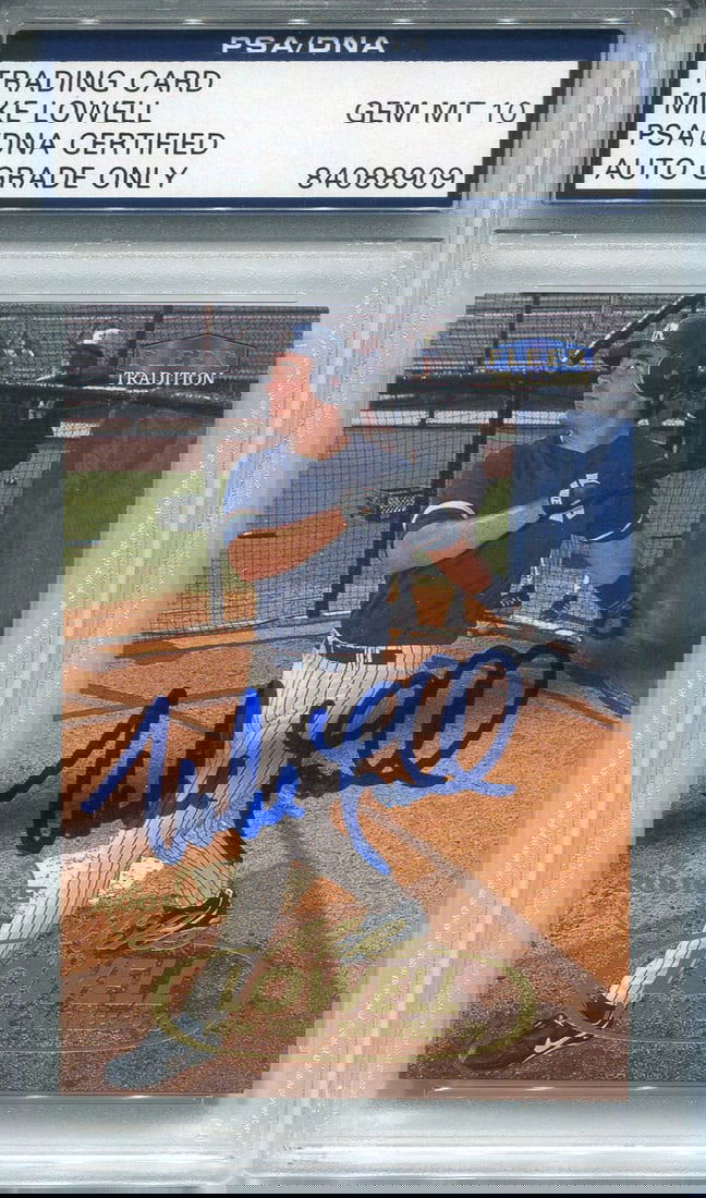 DNA) Mike Lowell Autographed 1998 Fleer Rookie Card (PSA/: DNA) Mike Lowell Autographed 1998 Fleer Rookie Card (PSA/ This listing features DNA) Mike Lowell Autographed 1998 Fleer Rookie Card (PSA/. Item specifics are provided below. Item Specifics: Brand: Pro