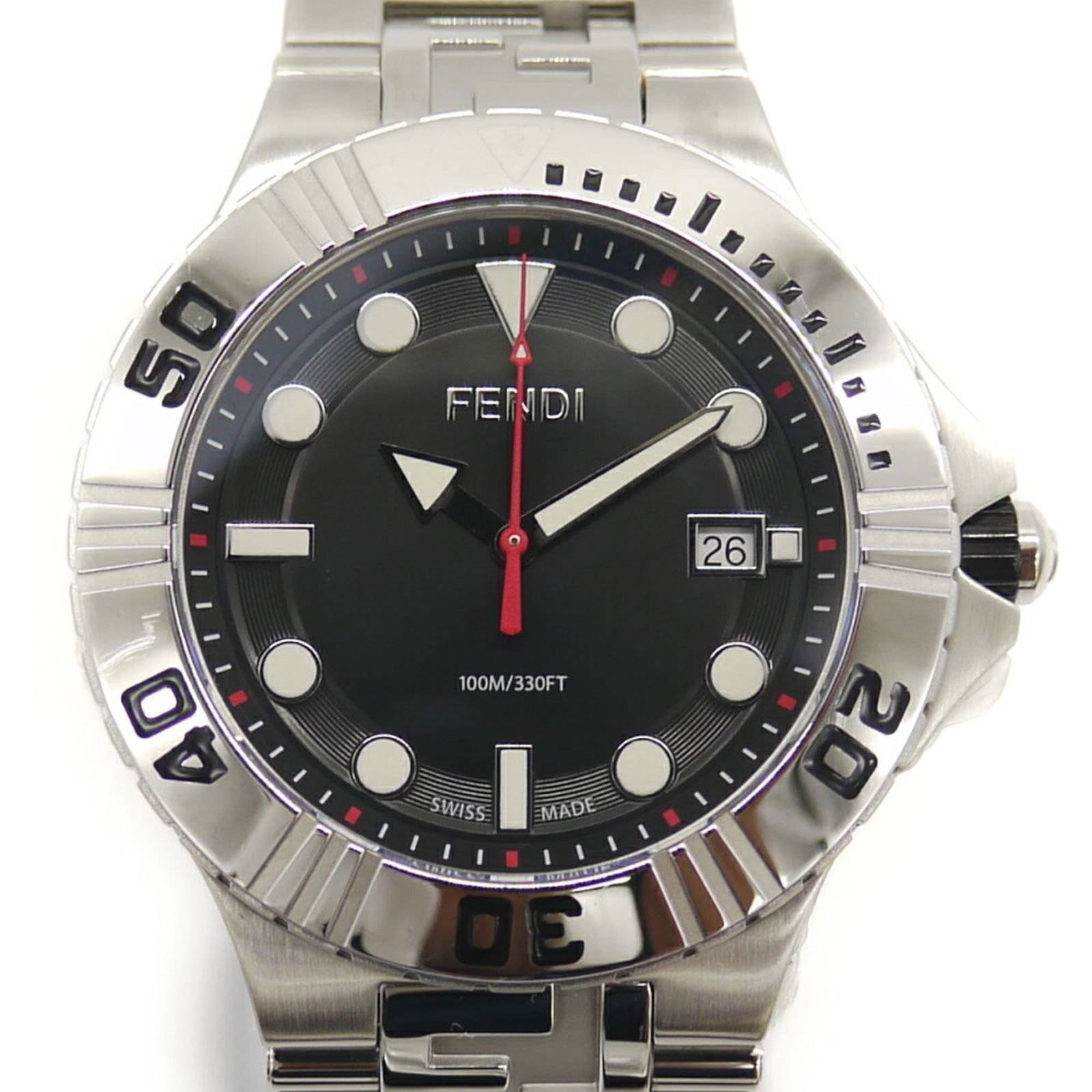 Wristwatch Fendi: Wristwatch Fendi This listing features Wristwatch Fendi. Item specifics are provided below. Item Specifics: Brand: Fendi Type: Wristwatch Gender: Men,Women Material (Case): Stainless Steel Material (B