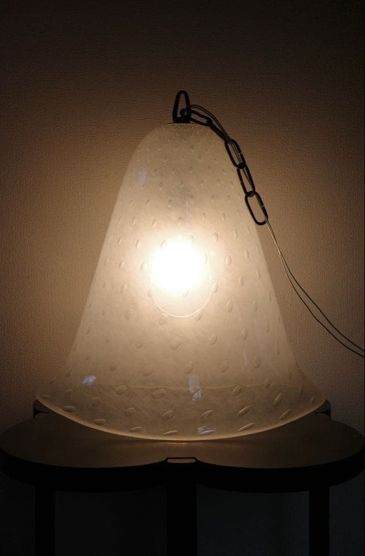 Light Barovier & Toso Murano Glass Pendant Lamp 1960s-70s Italian Mid-Century (1 of 14)