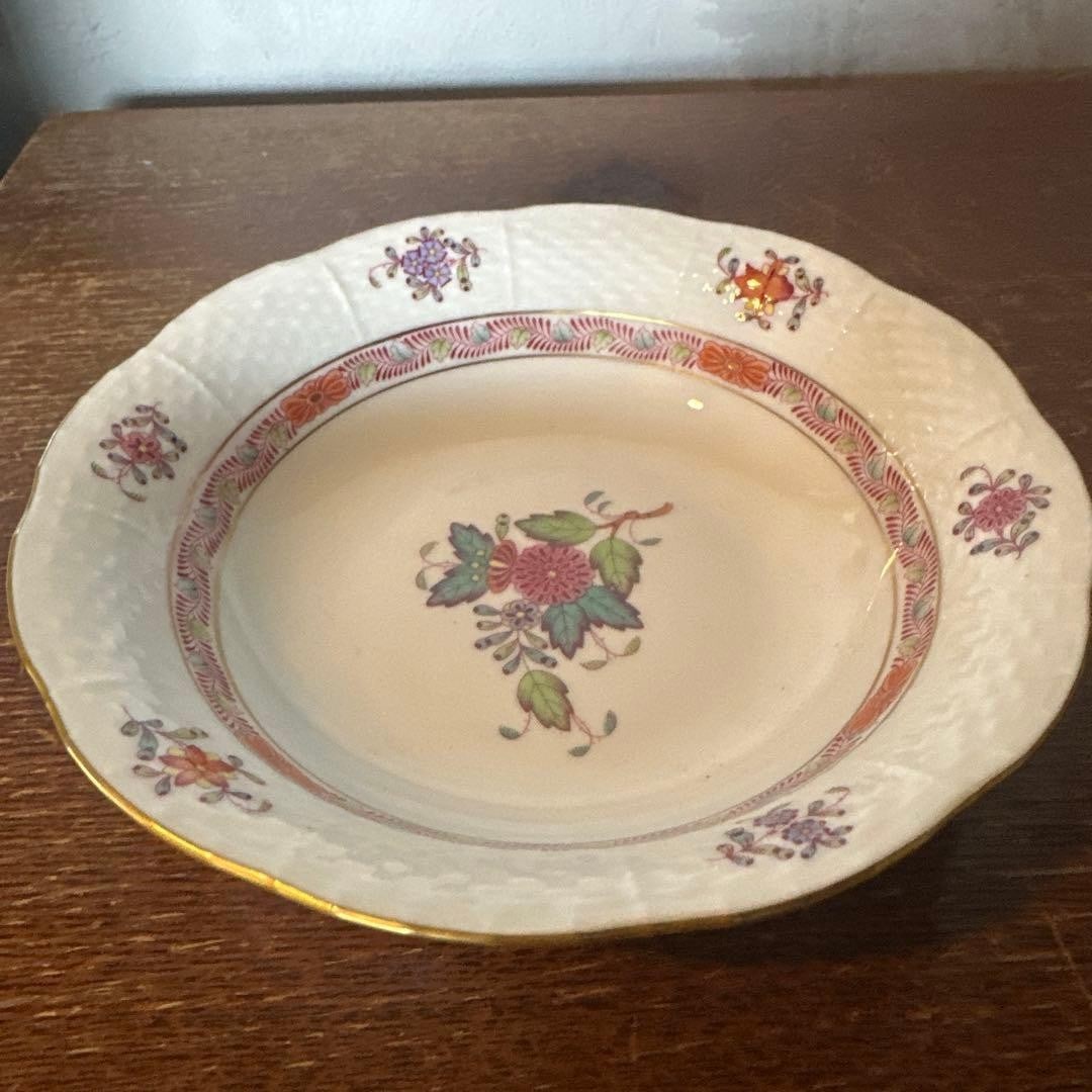 Bowl Herend Chinese Bouquet Apponyi Flower Handpainted Gold trim 6.7in: Bowl Herend Chinese Bouquet Apponyi Flower Handpainted Gold trim 6.7in This listing features Bowl Herend Chinese Bouquet Apponyi Flower Handpainted Gold trim 6.7in. Item specifics are provided below.