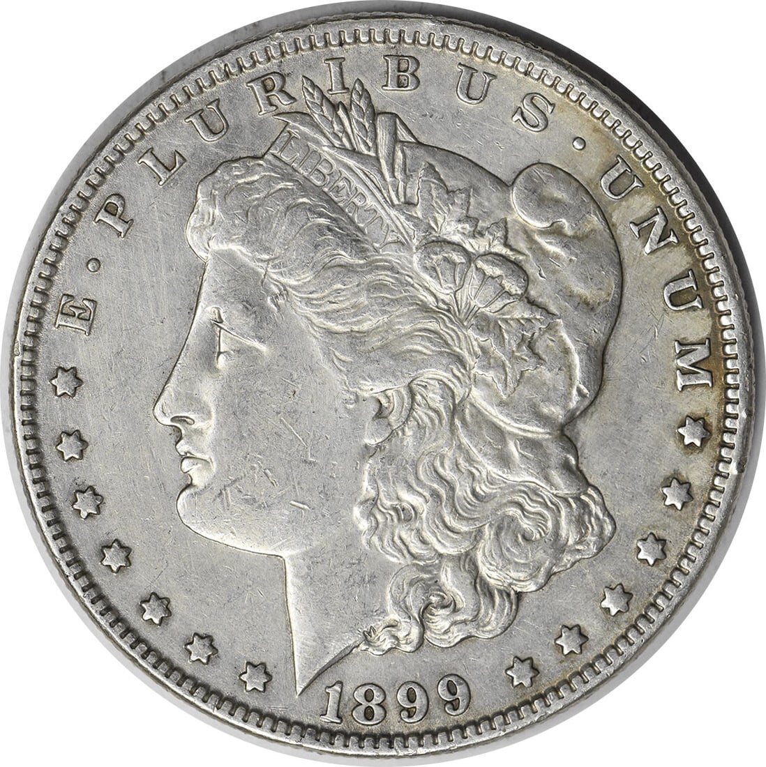 Uncertified 1899-o VAM 6 Morgan Silver Dollar Micro o EF (1 of 2)