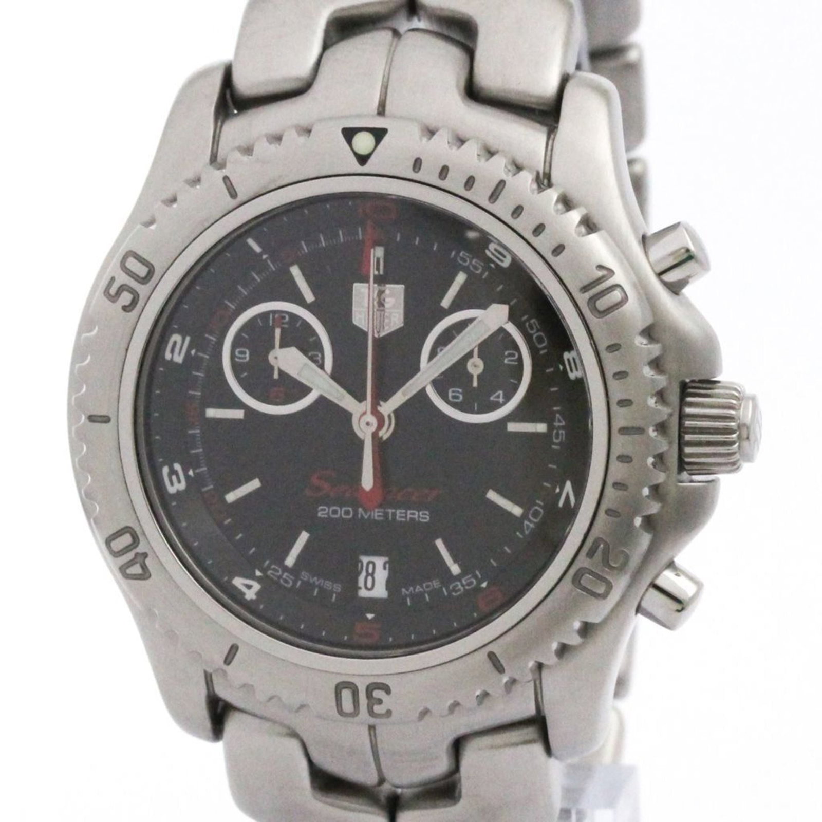 Wristwatch Tag Heuer: Wristwatch Tag Heuer This listing features Wristwatch Tag Heuer. Item specifics are provided below. Item Specifics: Brand: Tag Heuer Type: Wristwatch Style: Sport Gender: Men Material (Case): Stainles