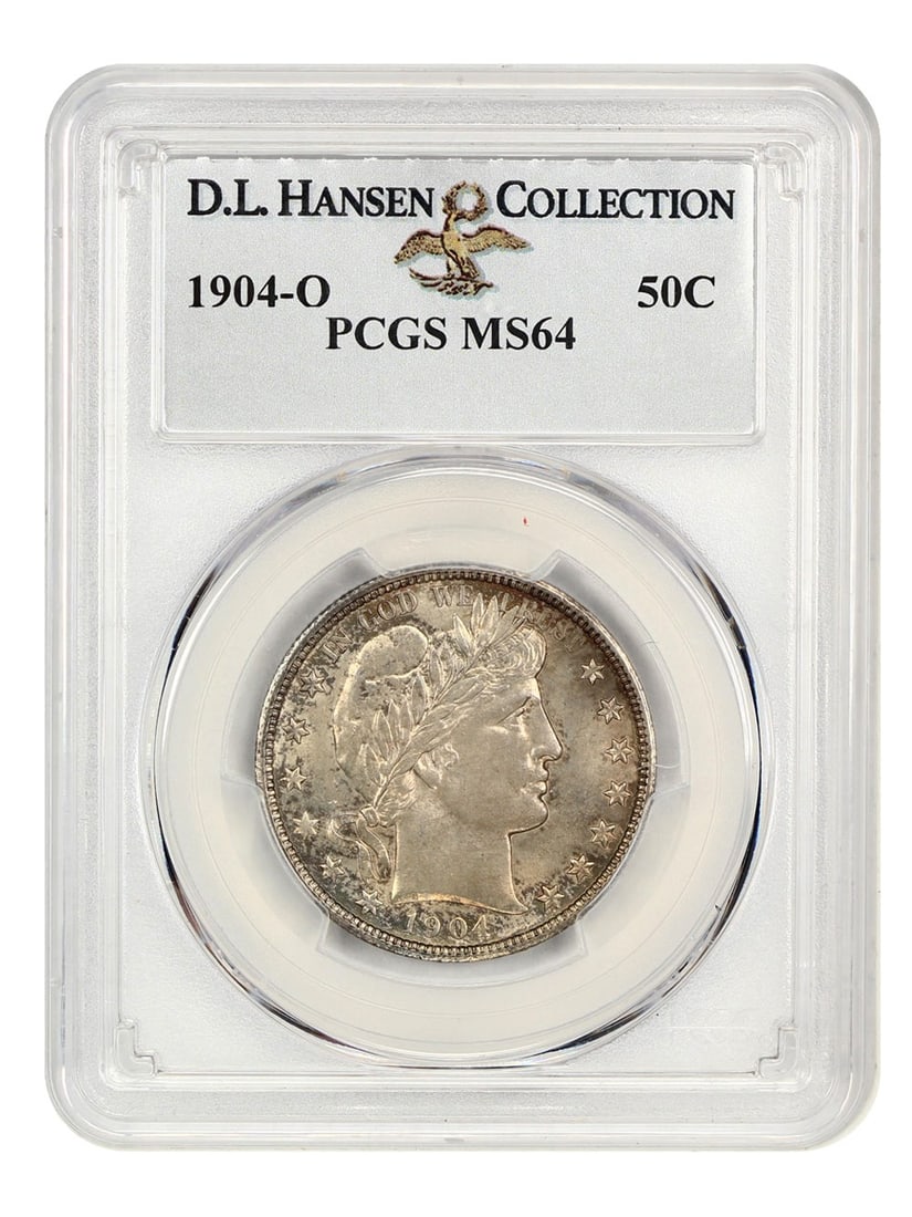 Hansen 1904-O 50c PCGS MS64 ex: D.L.: Hansen 1904-O 50c PCGS MS64 ex: D.L. This listing features Hansen 1904-O 50c PCGS MS64 ex: D.L.. Item specifics are provided below. Item Specifics: Certification: PCGS Certification Number: 33020845 C