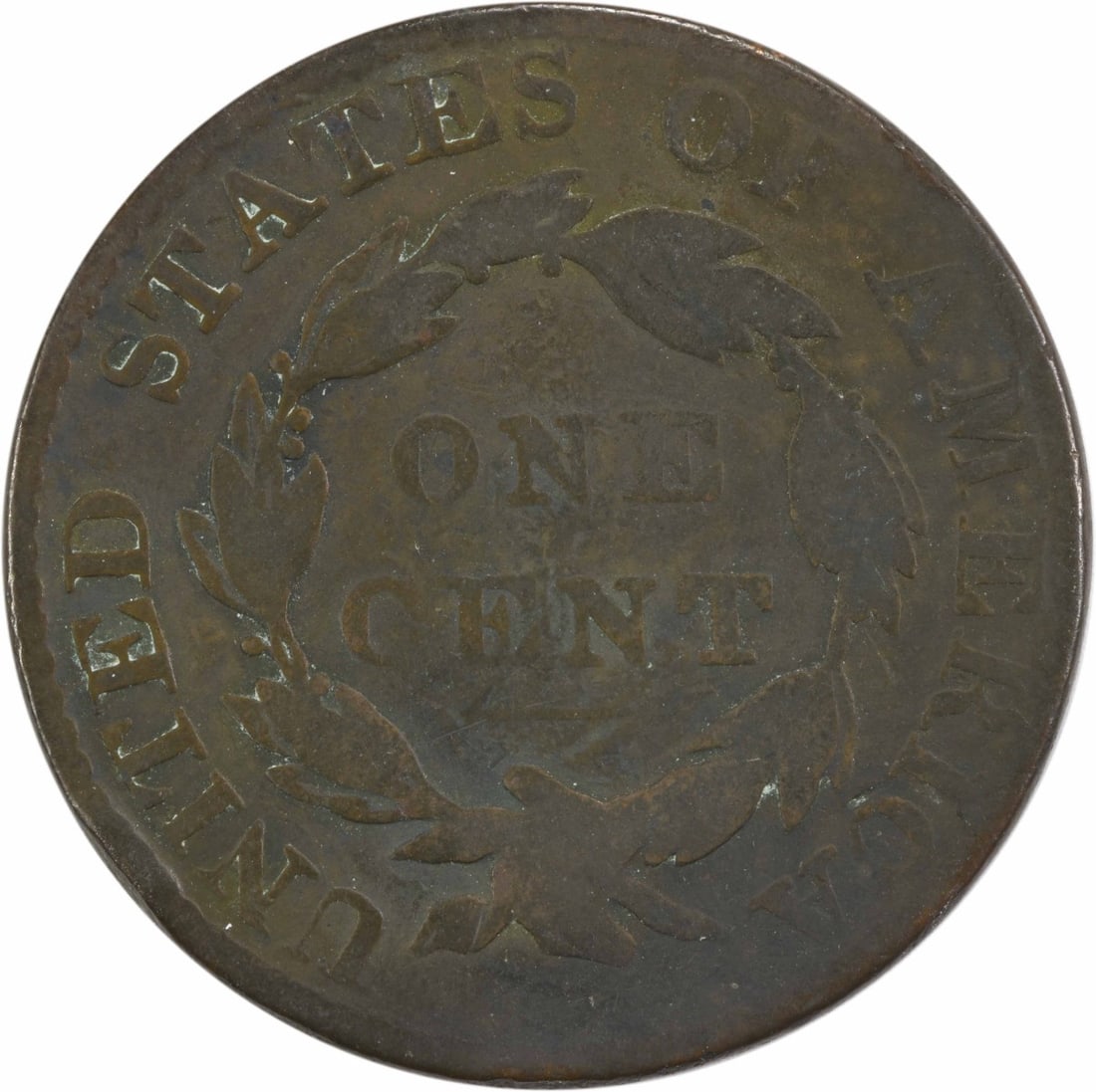 Uncertified 1824 Large Cent VG - 2