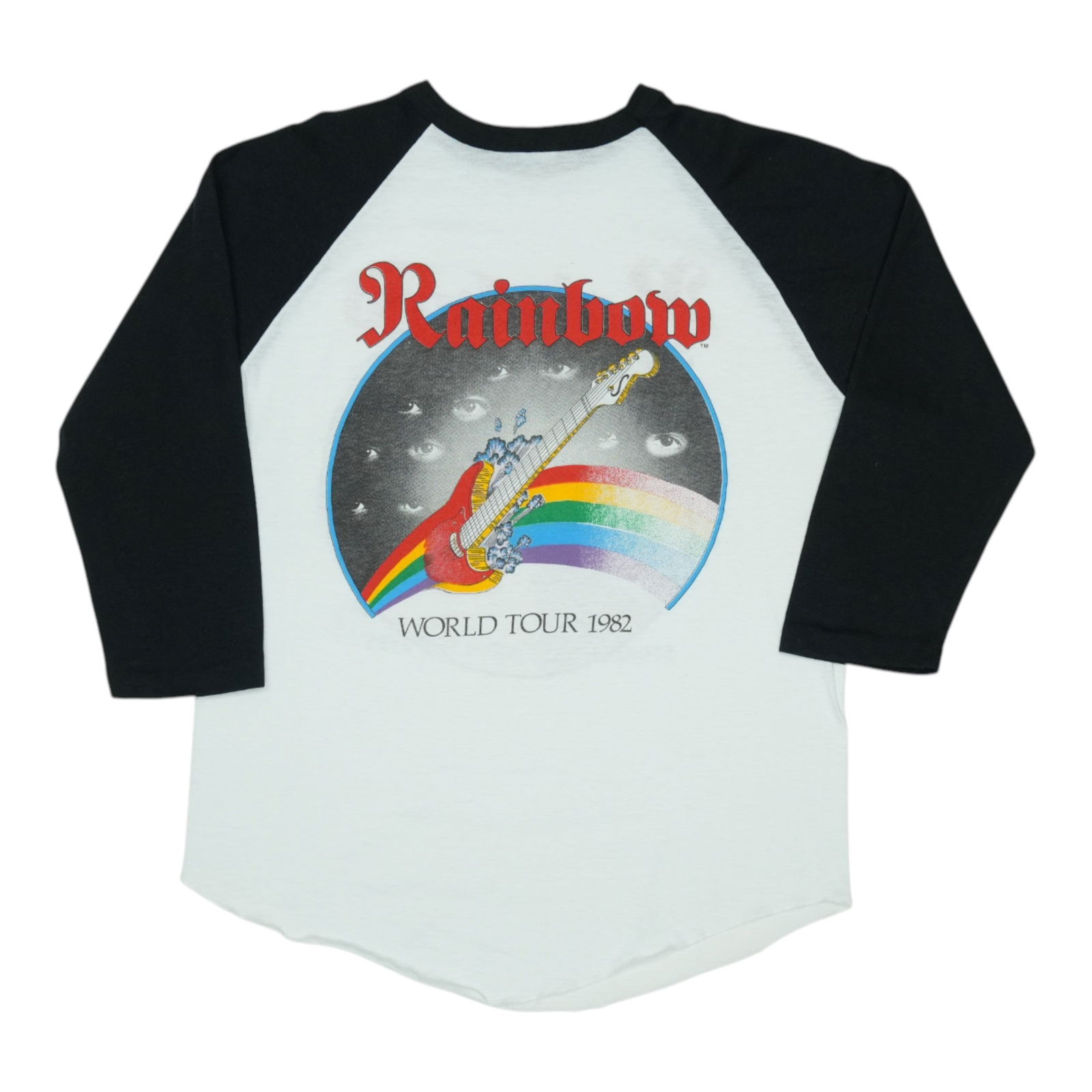Shirt 1982 Rainbow Straight Between The Eyes Tour Jersey: Shirt 1982 Rainbow Straight Between The Eyes Tour Jersey This listing features Shirt 1982 Rainbow Straight Between The Eyes Tour Jersey. Item specifics are provided below. Item Specifics: Size: Large