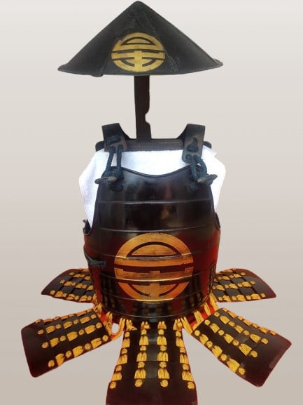 Crest Japanese Antique Edo Period Ashigaru Samurai Armor Jingasa Yoroi Set with: Crest Japanese Antique Edo Period Ashigaru Samurai Armor Jingasa Yoroi Set with This listing features Crest Japanese Antique Edo Period Ashigaru Samurai Armor Jingasa Yoroi Set with. Item specifics ar