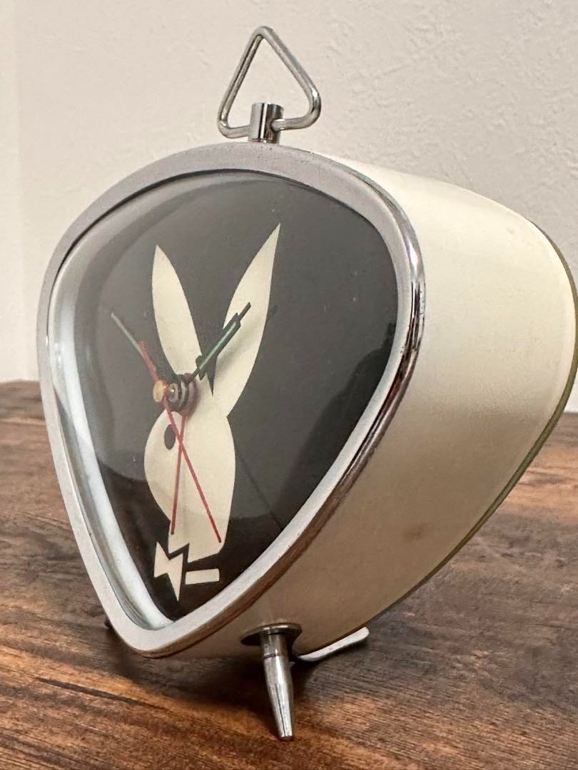 Interior Playboy Alarm Clock Retro Collectible Rare Vintage Working Timepiece (1 of 12)