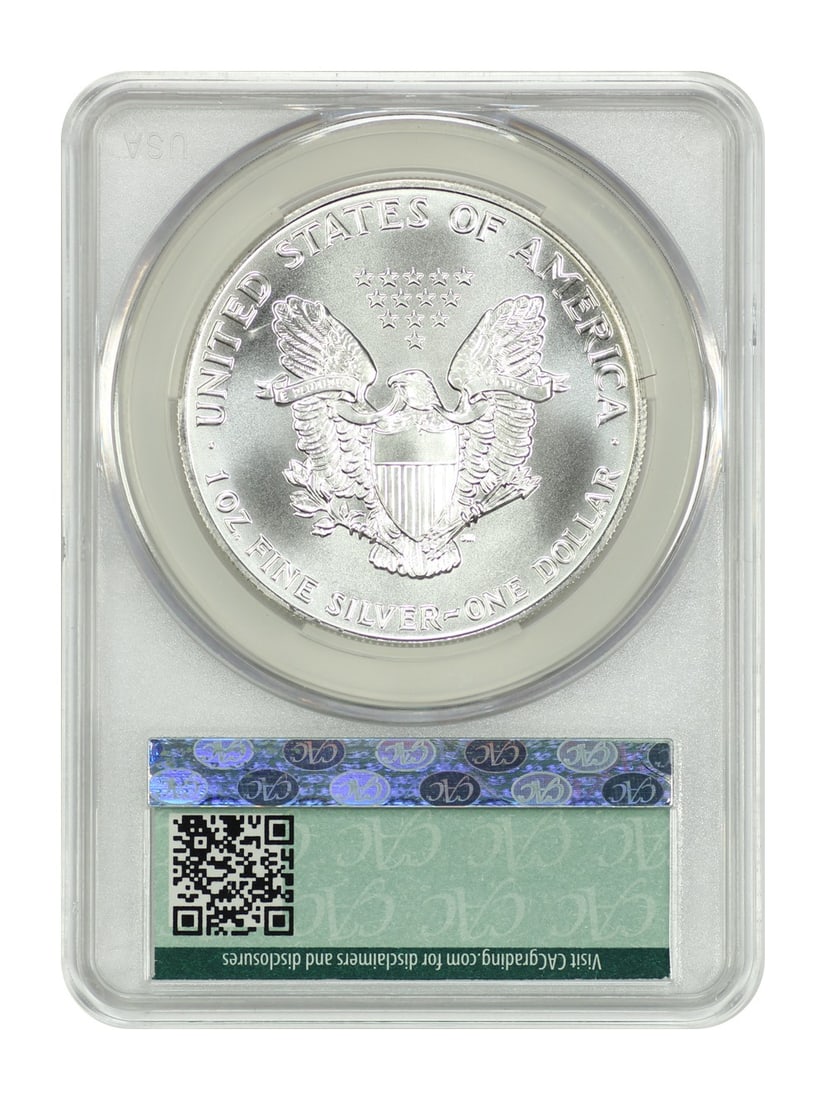 Silver Eagles - 1991 $1 Silver Eagle CACG MS69 - 2