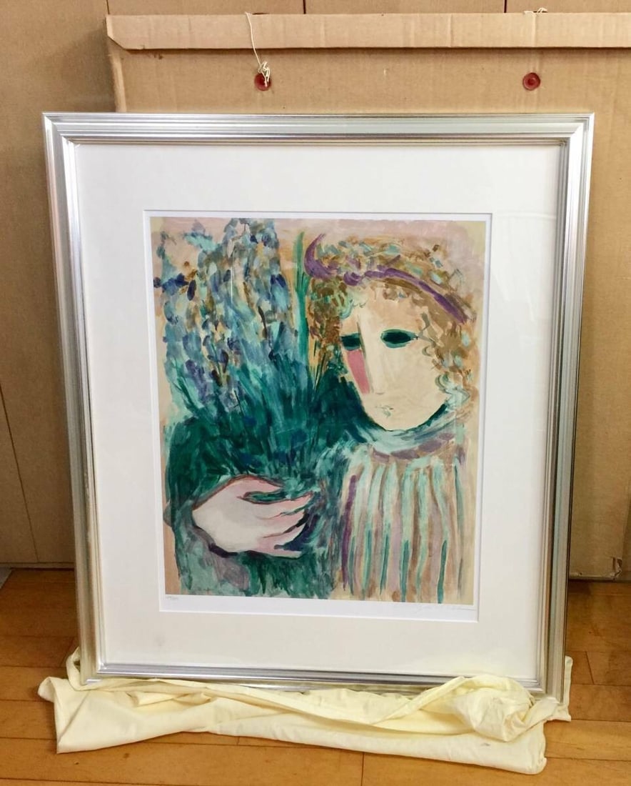 edition Barbara A Wood (American) Original Silkscreen Art Print Signed Limited (1 of 4)