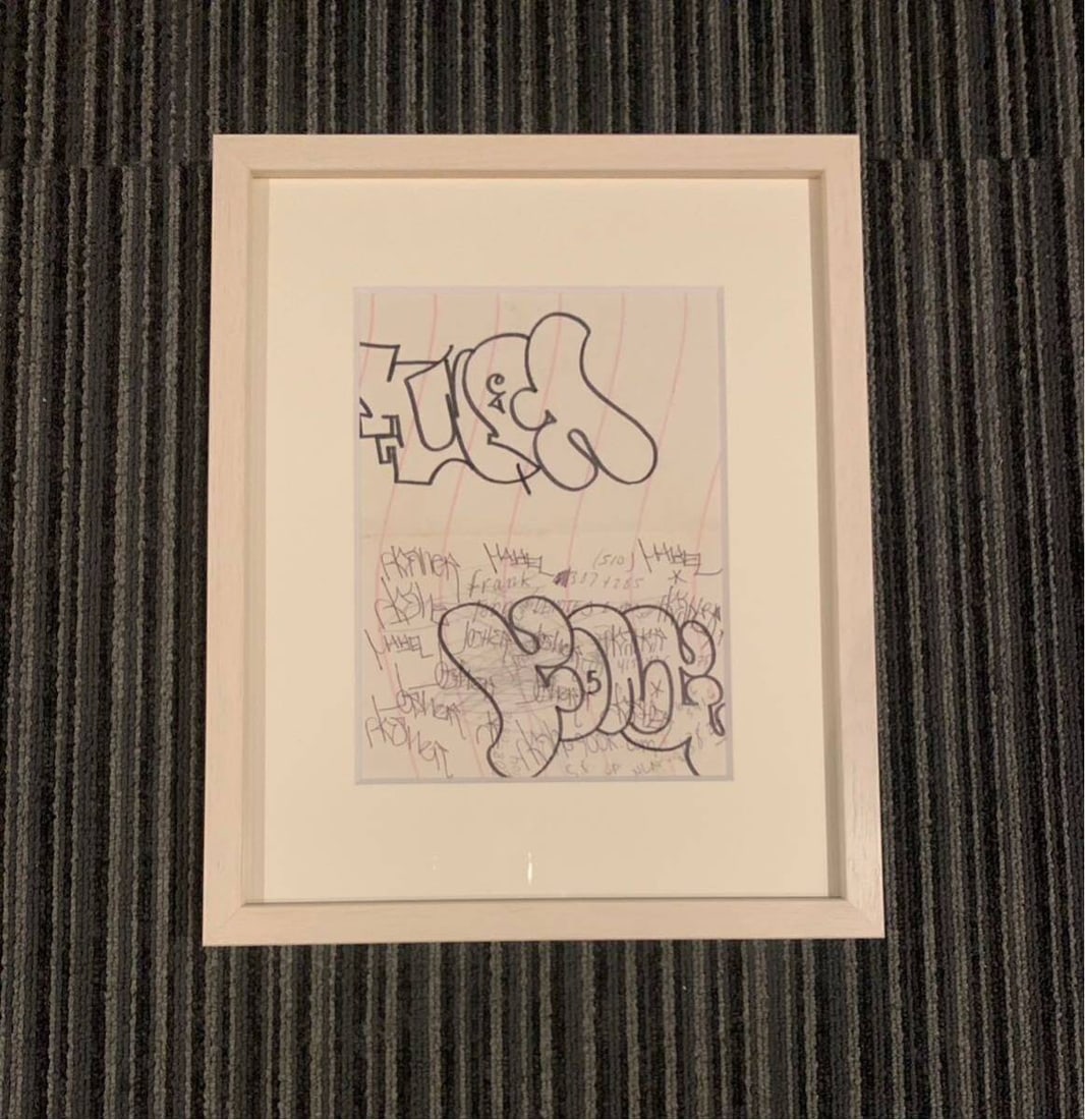 sticker Barry McGee Original Art Early R FONG TWIST 2002 Framed With Supreme: sticker Barry McGee Original Art Early R FONG TWIST 2002 Framed With Supreme This listing features sticker Barry McGee Original Art Early R FONG TWIST 2002 Framed With Supreme. Item specifics are prov
