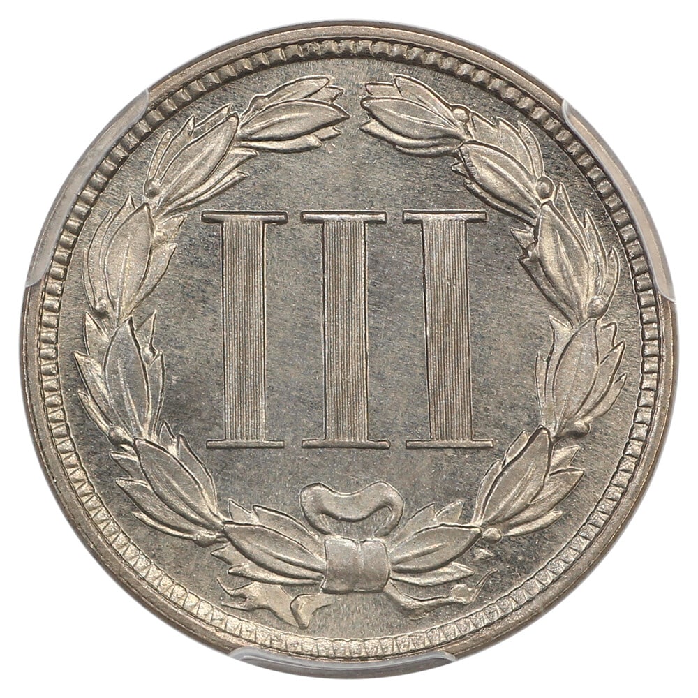 MS66 1882 3CN PCGS - 4