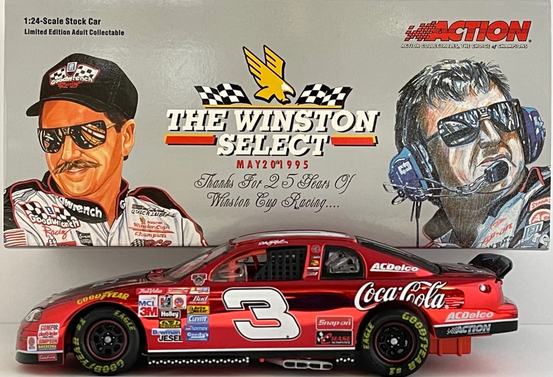 Car Dale Earnhardt Unsigned #3 1998 1: 24 Scale Die Cast (1 of 2)