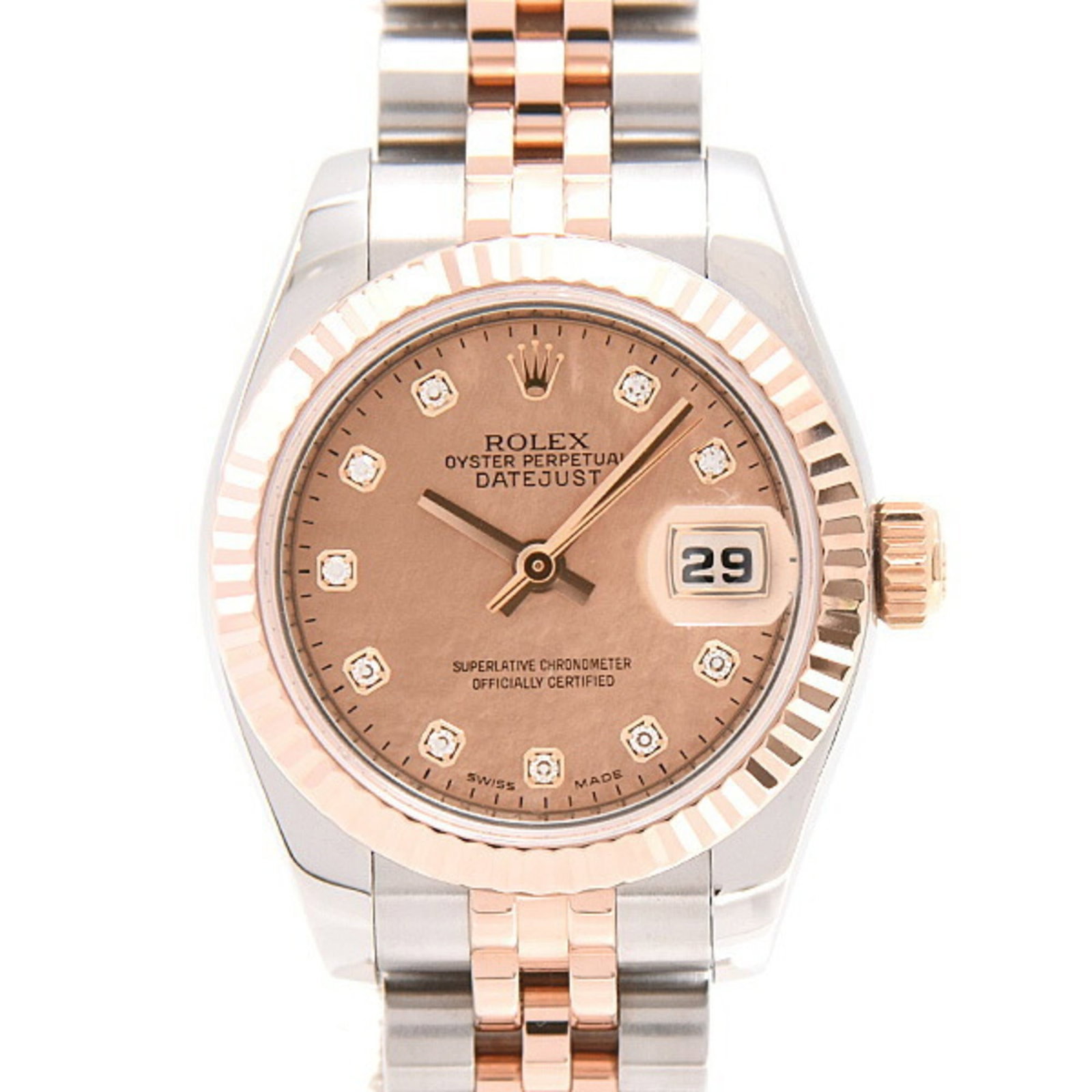 Wristwatch Rolex: Wristwatch Rolex This listing features Wristwatch Rolex. Item specifics are provided below. Item Specifics: Brand: Rolex Type: Wristwatch Gender: Women Material (Case): Pink Gold, Stainless Steel Mate