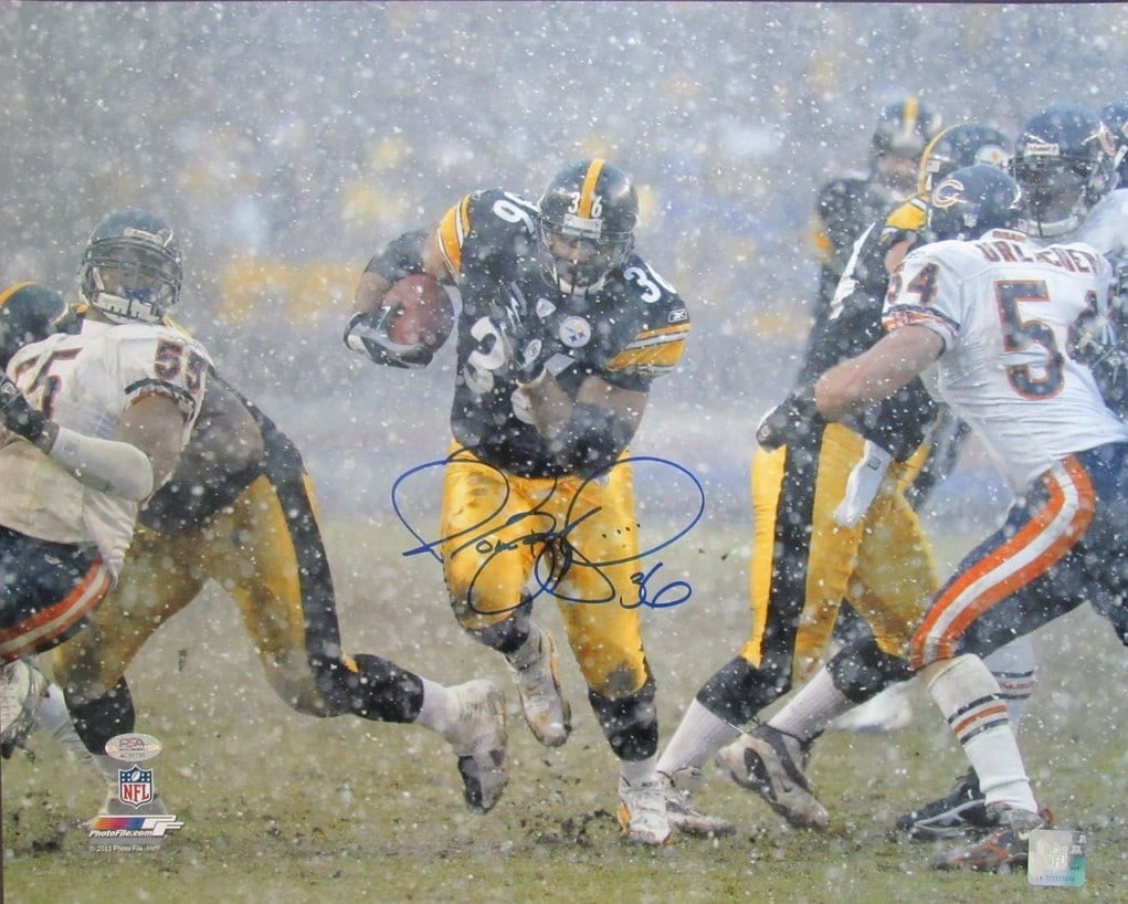203389 Jerome Bettis HOF Signed/ Auto 16x20 Photo Pittsburgh Steelers PSA/ DNA (1 of 3)