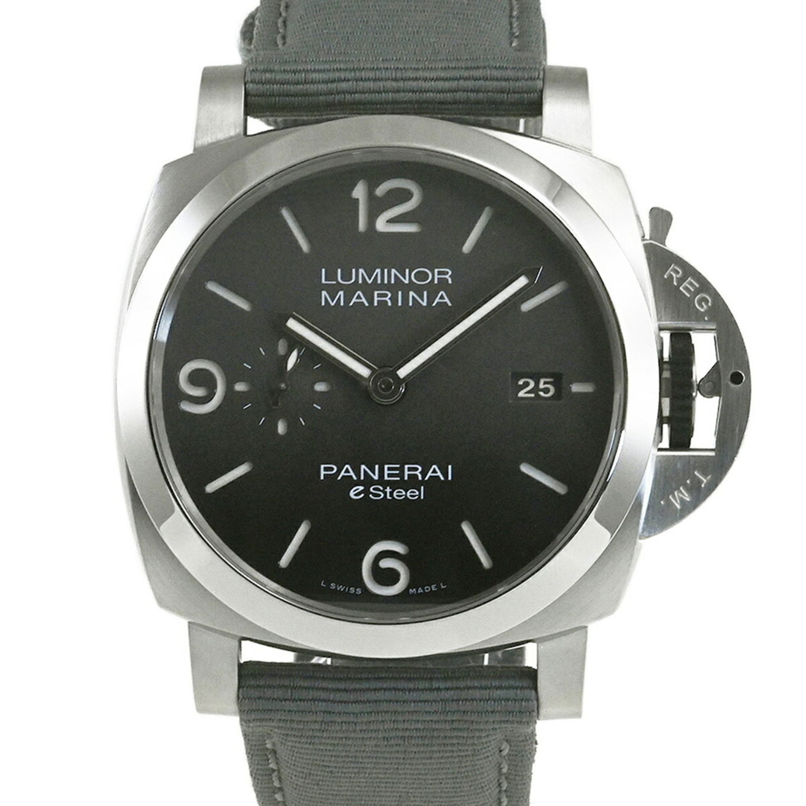 Wristwatch Panerai: Wristwatch Panerai This listing features Wristwatch Panerai. Item specifics are provided below. Item Specifics: Brand: Panerai Type: Wristwatch Material (Case): Stainless Steel Color (Dial): Black,