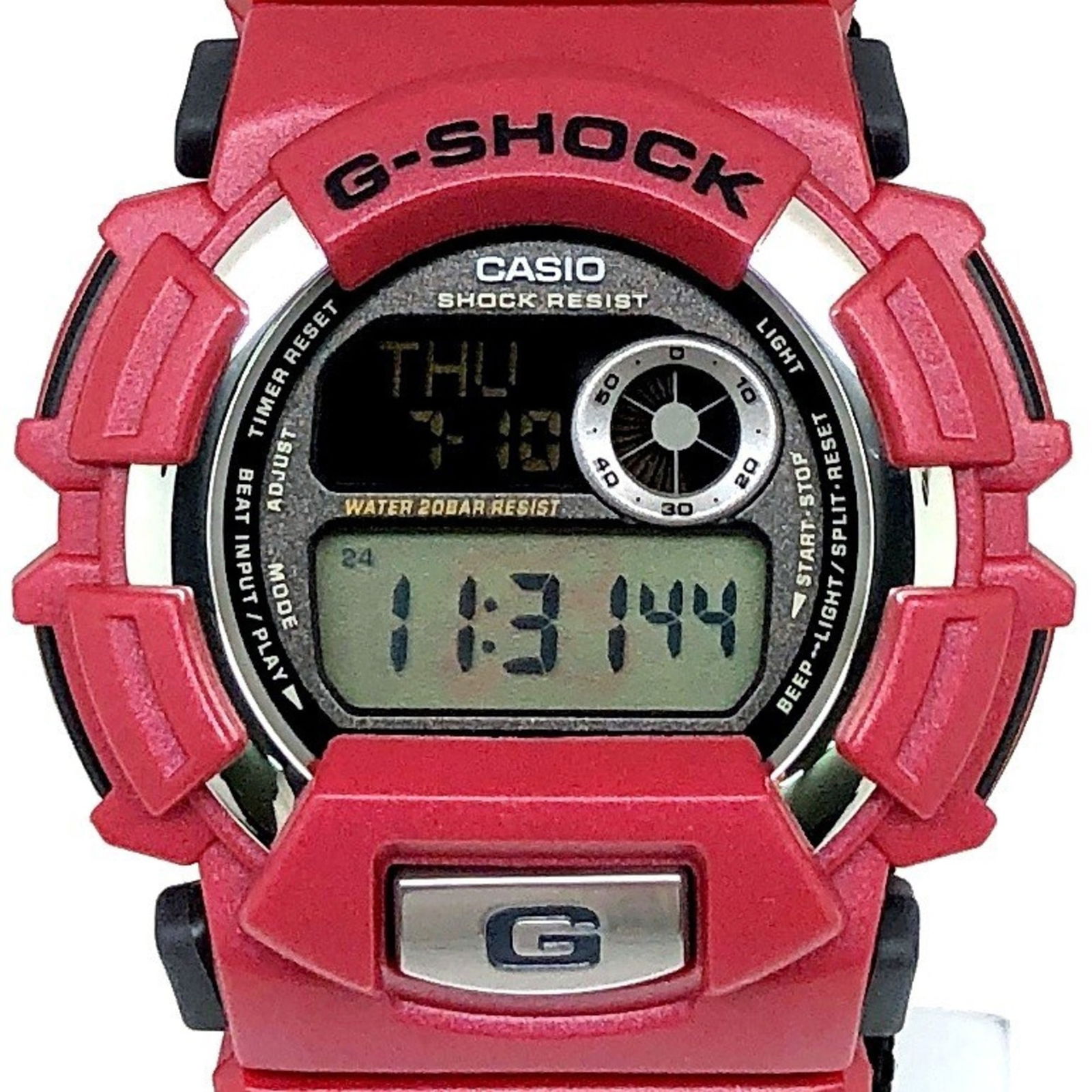Wristwatch Casio: Wristwatch Casio This listing features Wristwatch Casio. Item specifics are provided below. Item Specifics: Brand: Casio Type: Wristwatch Gender: Women Material (Case): Ceramic Color: Red Color Color