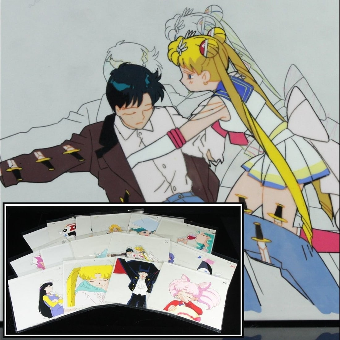 Takeuchi Sailor Moon Anime Cel Set of 32 Original Production Art 1990s Naoko: Takeuchi Sailor Moon Anime Cel Set of 32 Original Production Art 1990s Naoko This listing features Takeuchi Sailor Moon Anime Cel Set of 32 Original Production Art 1990s Naoko. Item specifics are prov