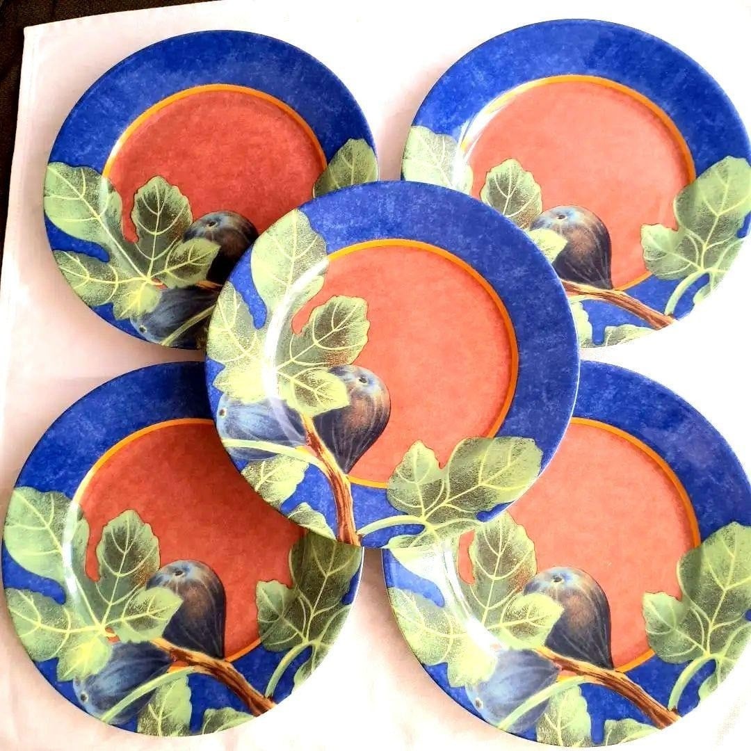 Tableware Laure Japy Limoges Figari Plate 7.9in Set Of 5 Fig Design Collectible: Tableware Laure Japy Limoges Figari Plate 7.9in Set Of 5 Fig Design Collectible This listing features Tableware Laure Japy Limoges Figari Plate 7.9in Set Of 5 Fig Design Collectible. Item specifics ar