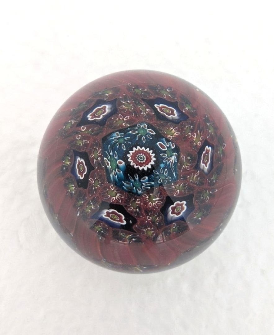 1.8in Murano Glass Art Millefiori Paperweight Vintage Collectible Glass Italy: 1.8in Murano Glass Art Millefiori Paperweight Vintage Collectible Glass Italy This listing features 1.8in Murano Glass Art Millefiori Paperweight Vintage Collectible Glass Italy. Item specifics are pr
