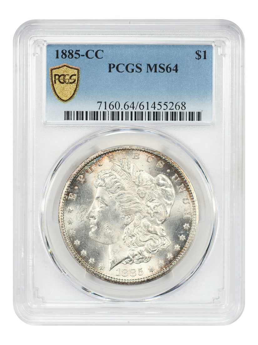 Morgan Dollar - 1885-CC $1 PCGS MS64 (1 of 4)